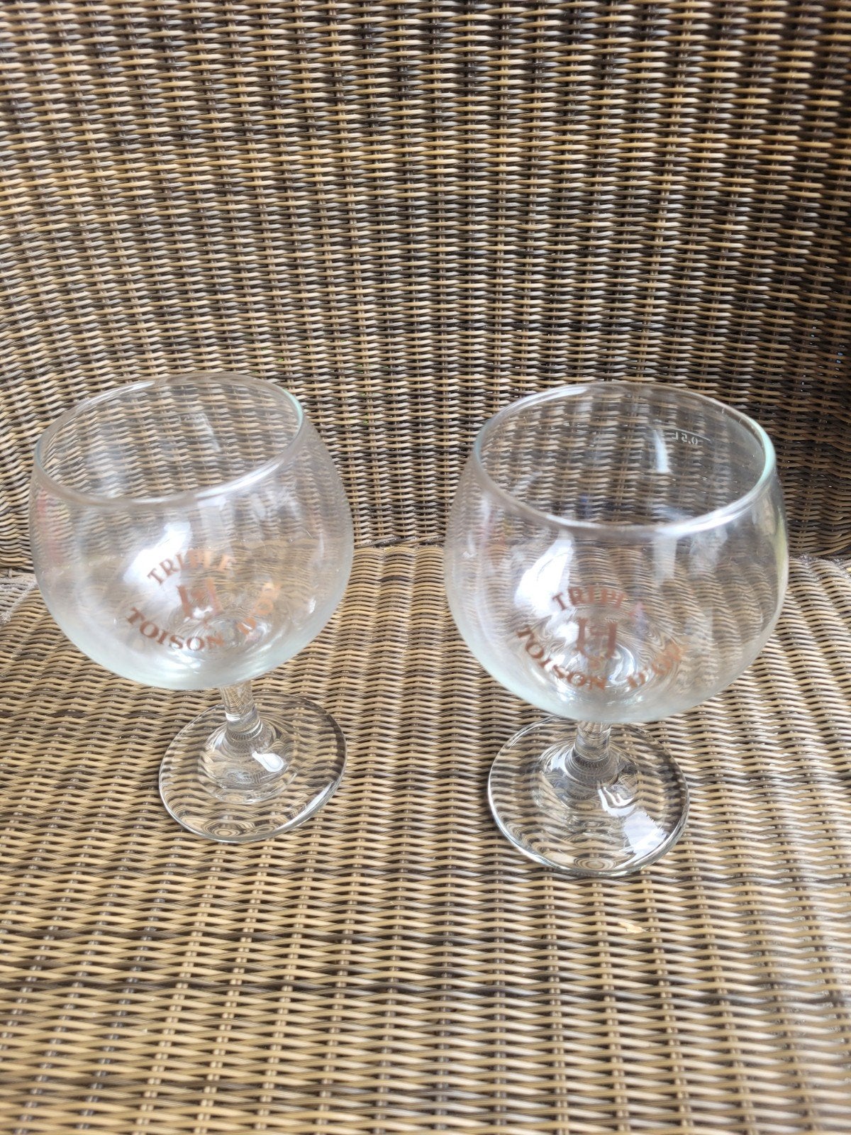 Verschillende soorten bierglazen, Ophalen