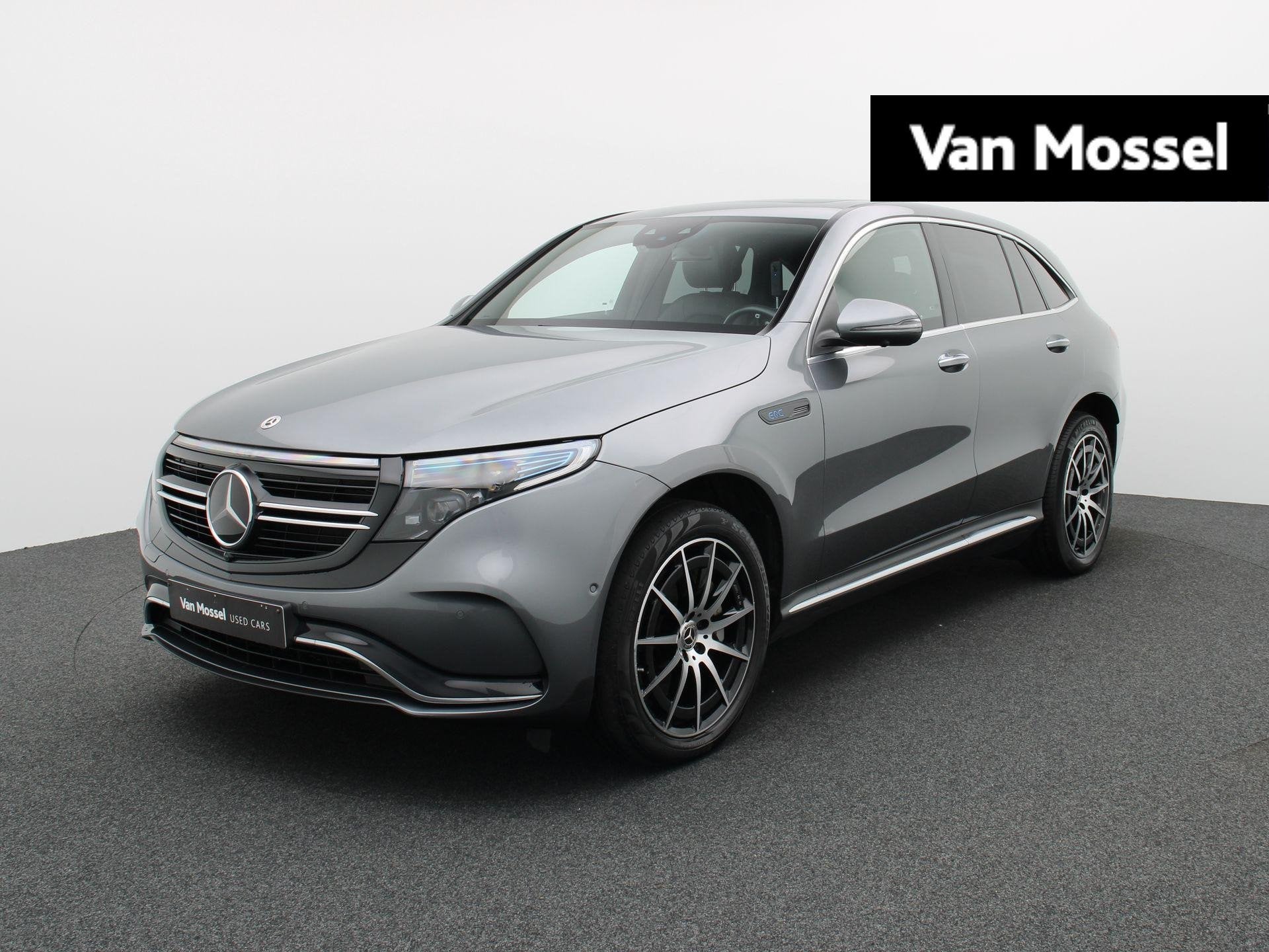 Mercedes-Benz EQC 400 4M AMG LINE + HEAD UP + BURMESTER + OP, Auto's, Automaat, Stof, 80 kWh, 408 pk