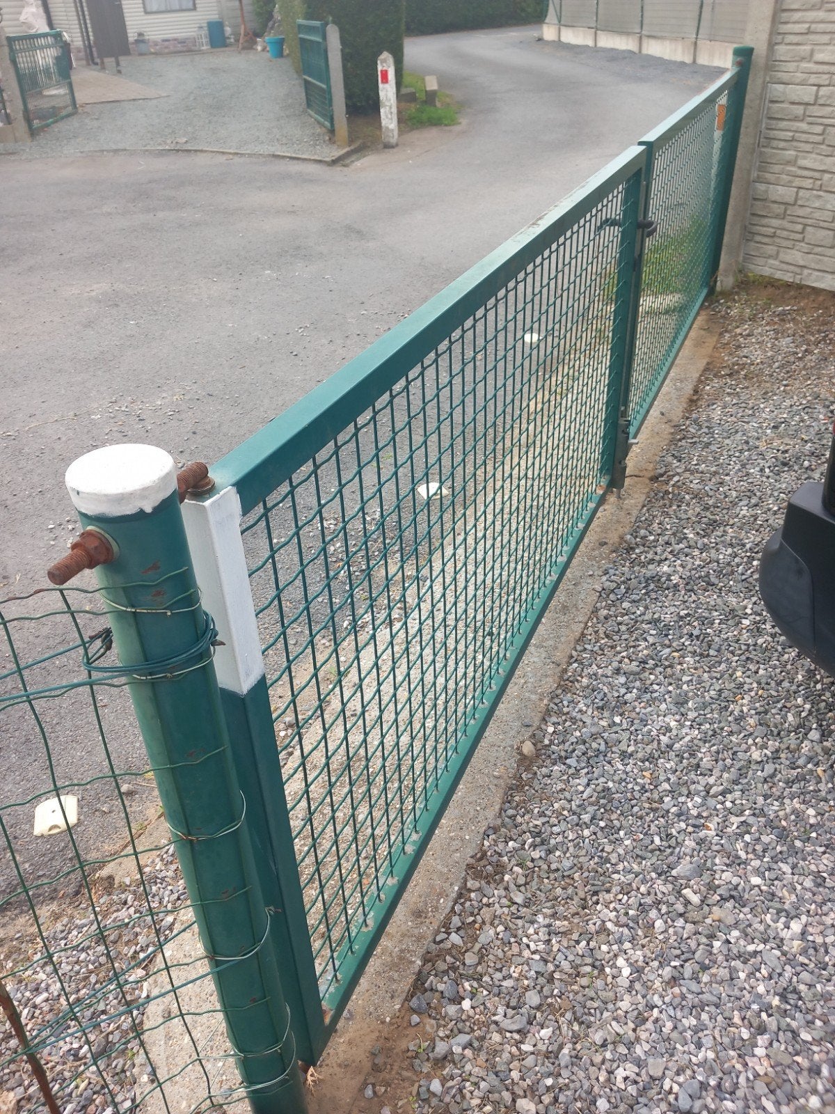zeer goed dubbel poort, Ophalen