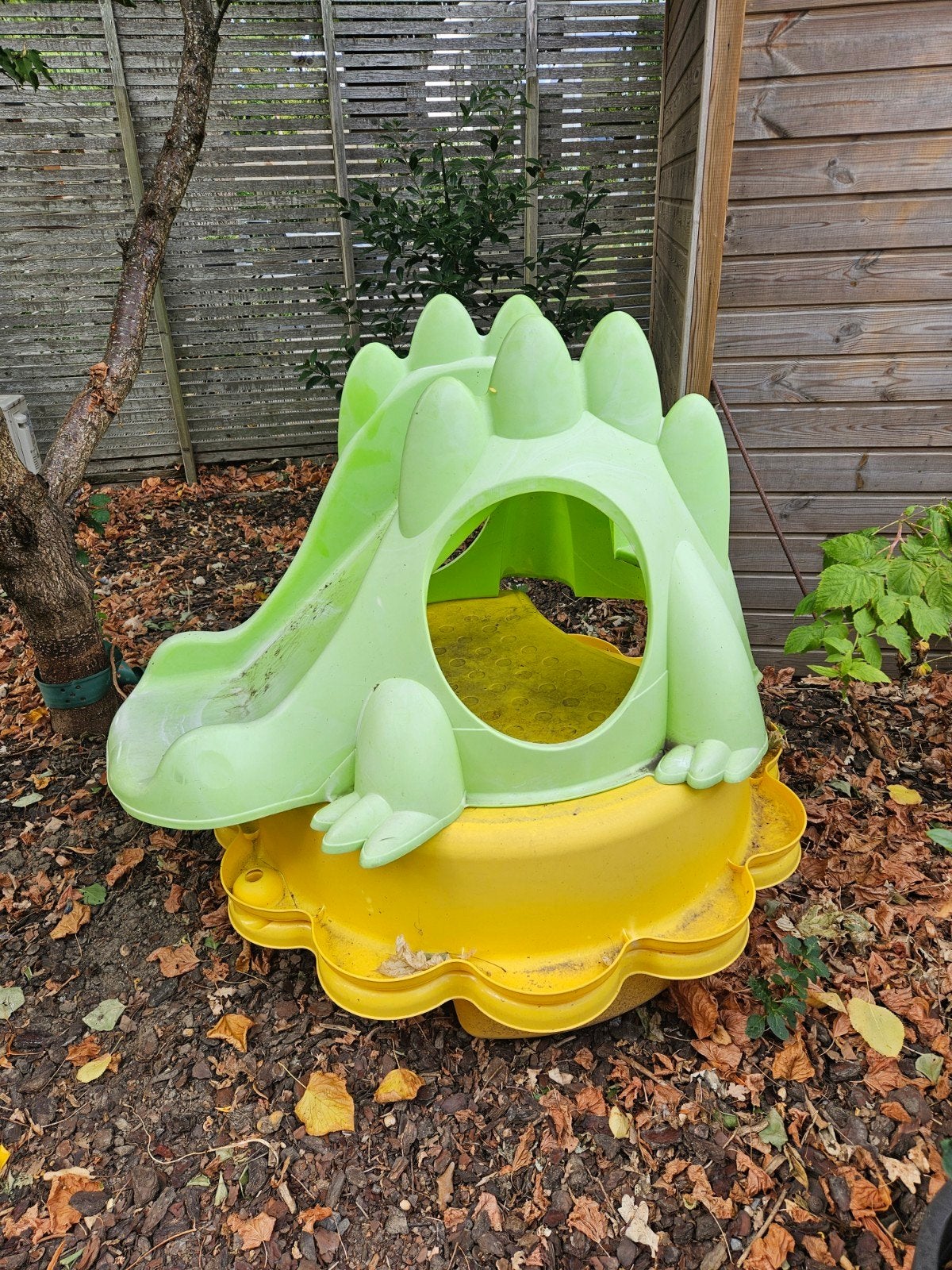 Zandbak en glijbaantje., Kinderen en Baby's, Speelgoed | Buiten | Zandbakken, Ophalen
