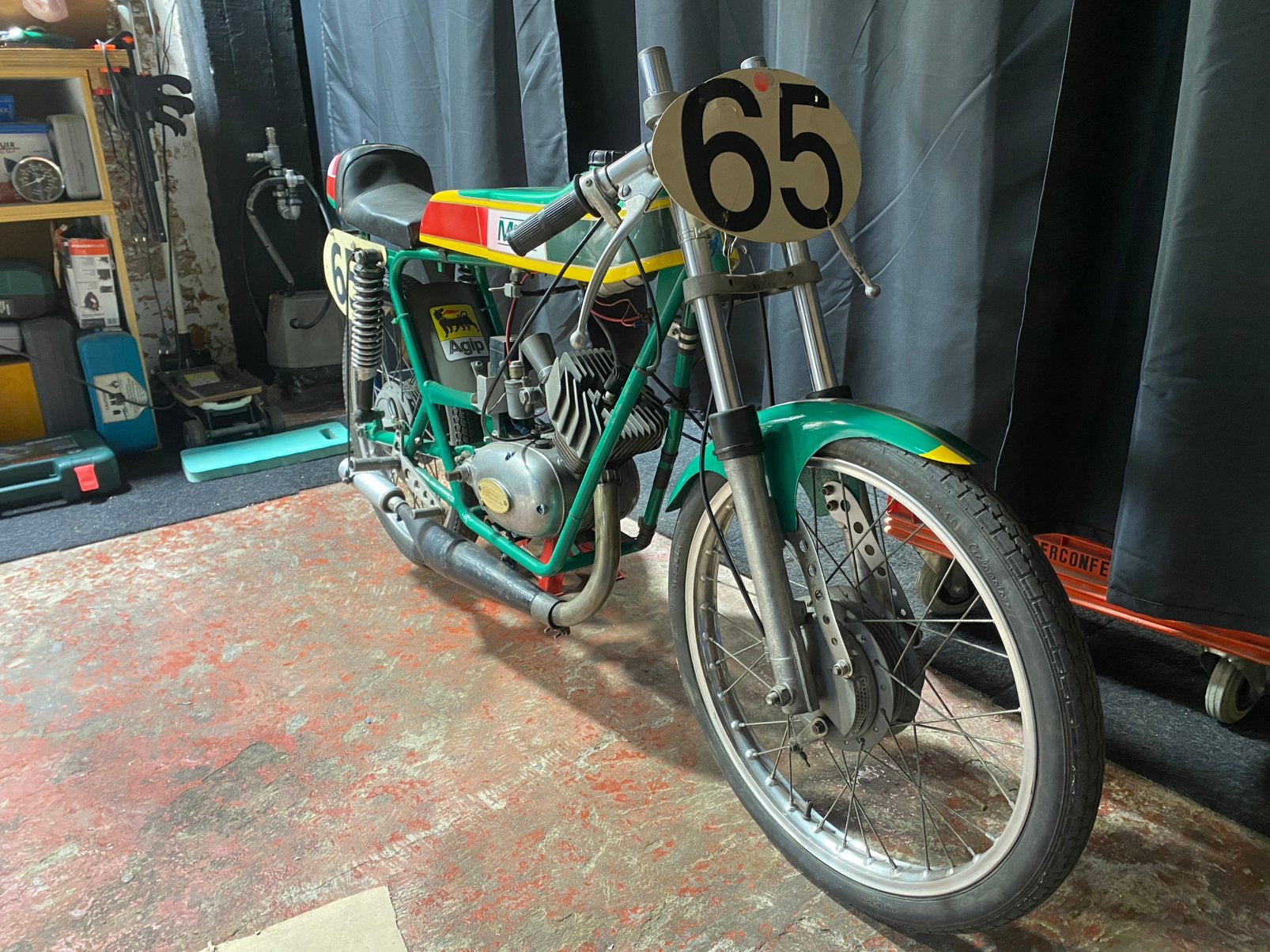 Malanca 50cc clubracer met Minarelli P4, Ophalen, Gebruikt, 4 versnellingen, 50 cc
