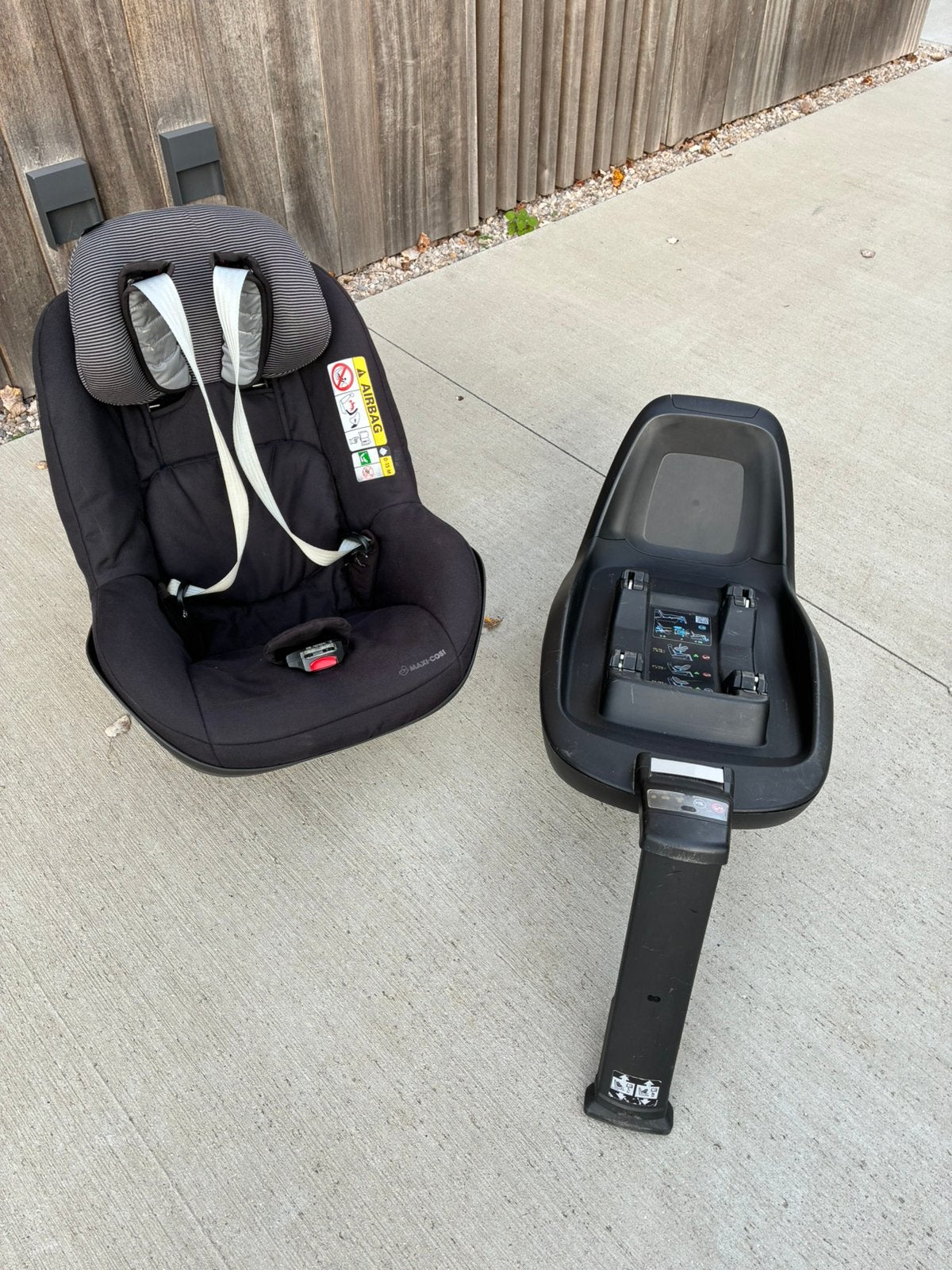 2 way pearl kinderzitje + 2 way fix in perfecte staat., Kinderen en Baby's, Ophalen, Zo goed als nieuw, Maxi-Cosi, Isofix