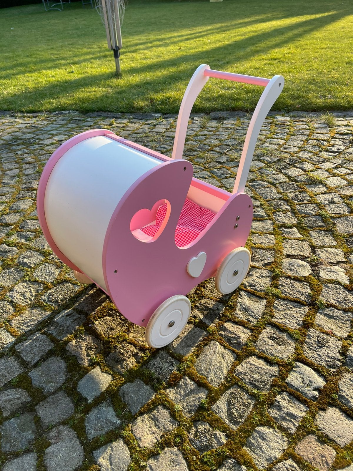 Poppenwagen (hout), Kinderen en Baby's, Ophalen, Zo goed als nieuw