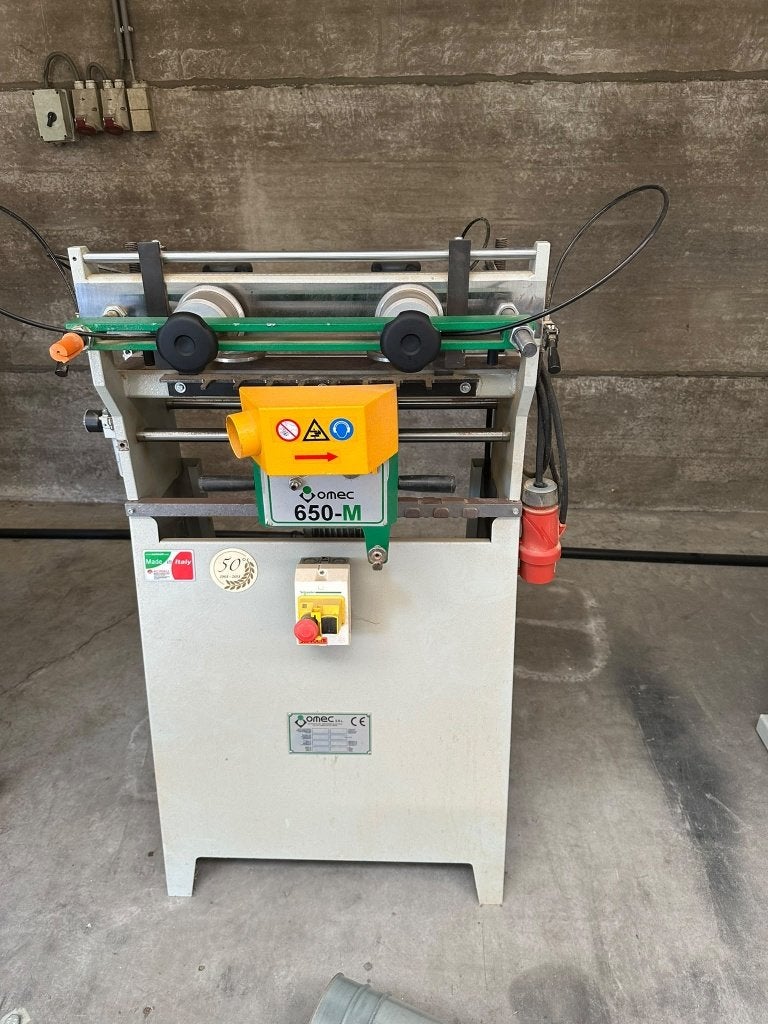OMEC 650-M vingerlasfrees / vingerlasmachine – 2014 – 380V, Doe-het-zelf en Bouw, Ophalen of Verzenden, Gebruikt