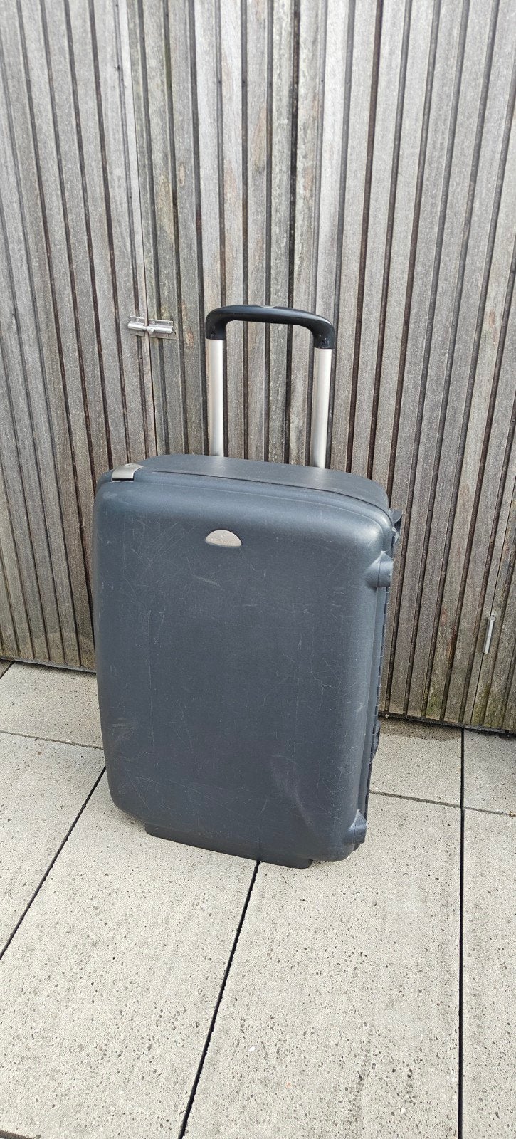 Samsonite Oyster vintage harde koffer – zeer degelijk, 70 cm ou plus, Plastique dur, Enlèvement, 55 cm ou plus