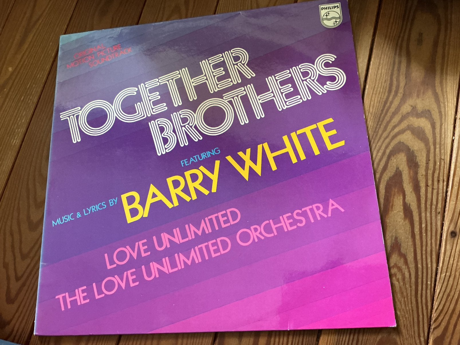LP Barry white/ Love Unlimited - ensemble, frères, CD & DVD, Vinyles | R&B & Soul, Enlèvement ou Envoi, Comme neuf, LP