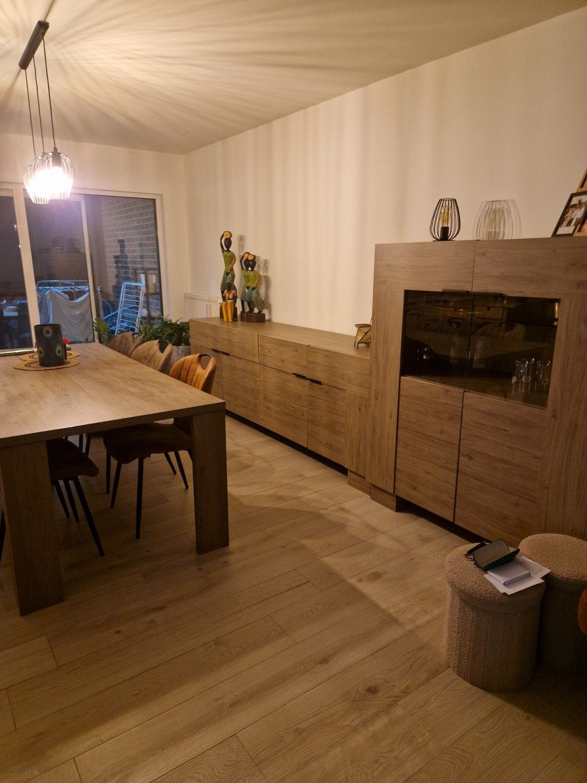 eetkamer, Ophalen