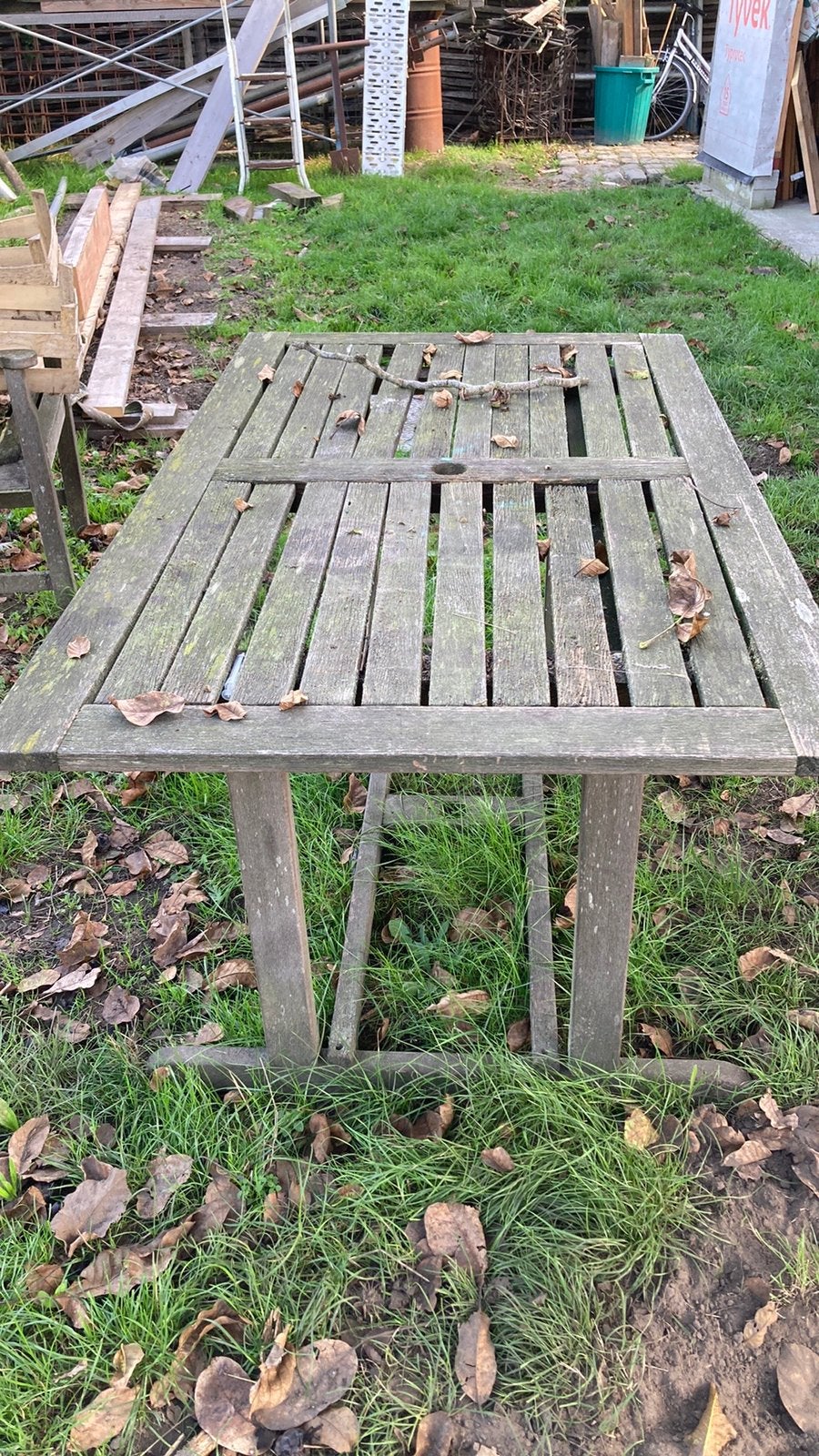 Tuintafel, Tuin en Terras, Ophalen, Gebruikt