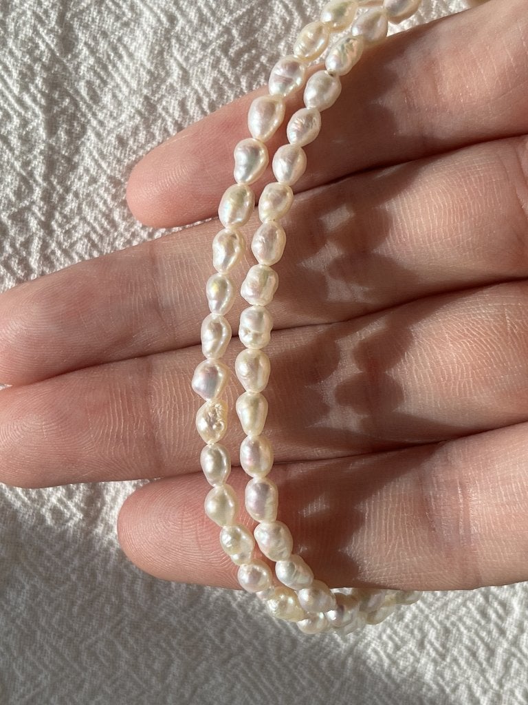 Barok Parelketting, Handtassen en Accessoires, Kettingen, Ophalen of Verzenden, Zo goed als nieuw