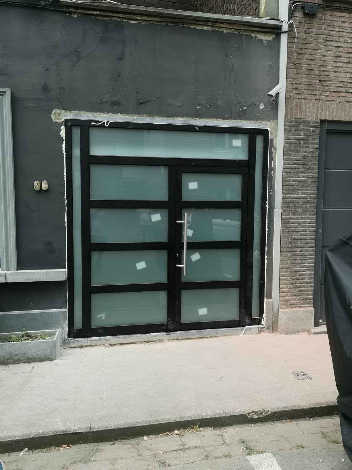 Châssis en PVC et aluminium, Synthétique, Enlèvement, Vitre comprise, 150 à 225 cm