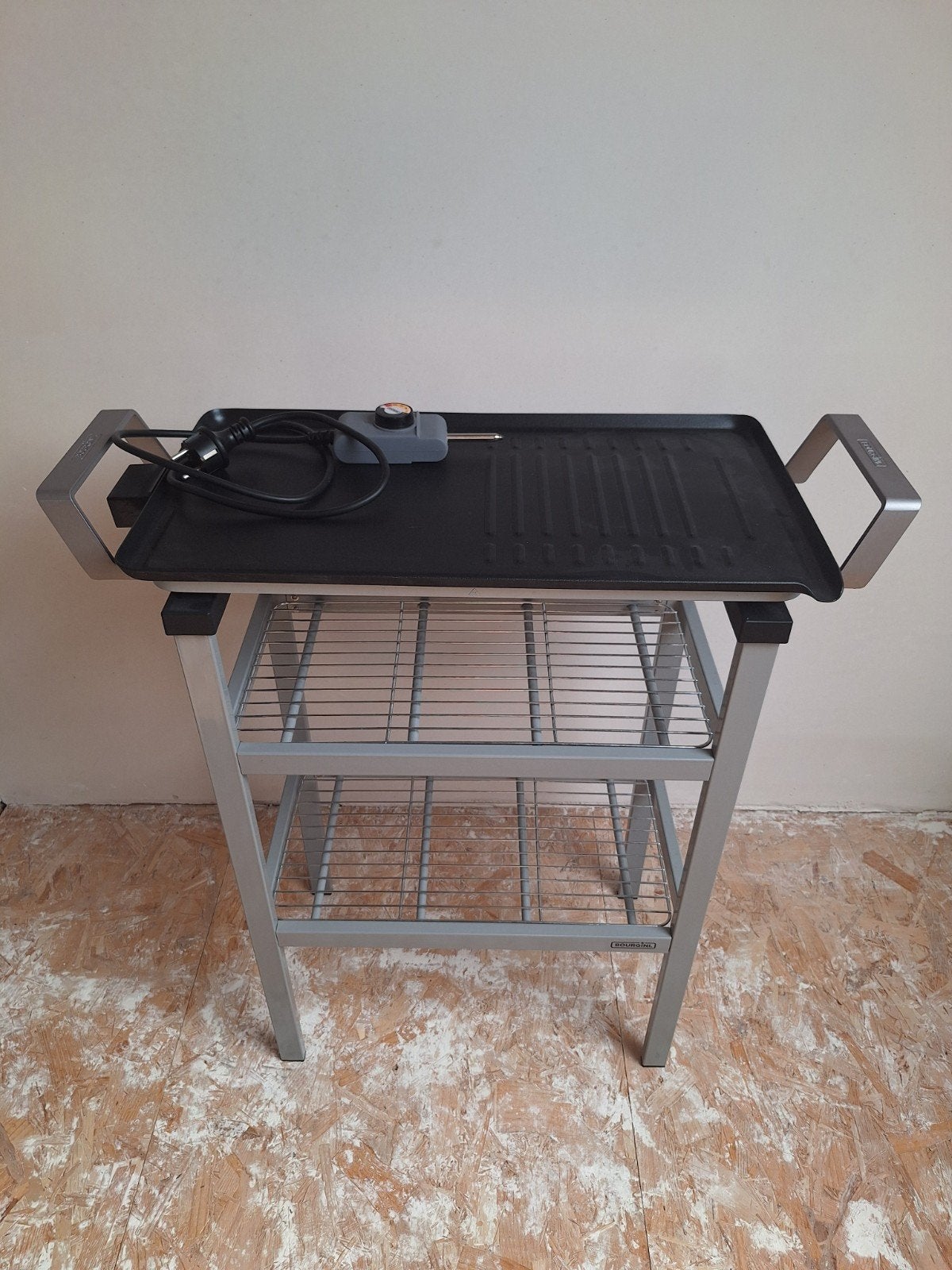 grilplaat Bourgini, Elektronische apparatuur, Ophalen, Gebruikt, Tafelgrill