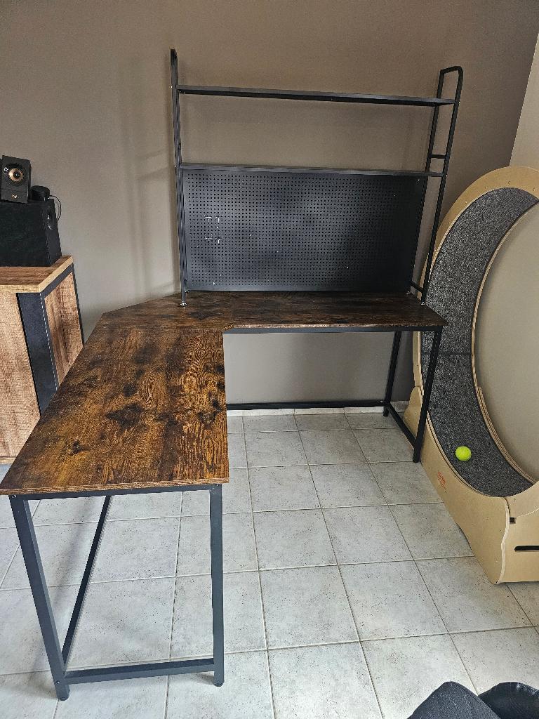 Bureau met opzetstuk, Maison & Meubles, Bureaux, Autres marques, 150 cm, 50 cm, Comme neuf