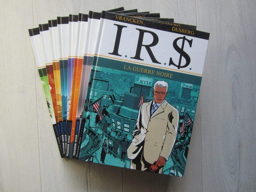 I.R.S. - T1 ==> T8, complet - 36,00Eur, Livres, Série complète ou Série, Enlèvement ou Envoi, Comme neuf, Vrancken - Desberg
