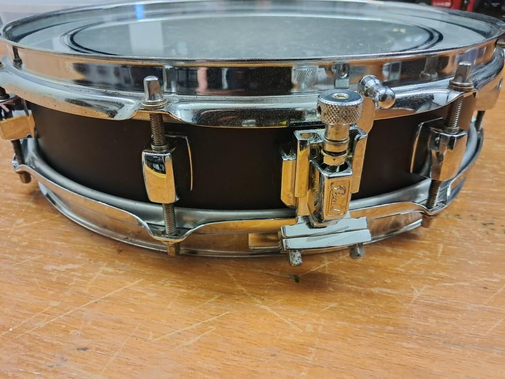 4 snaredrums + floortom, Musique & Instruments, Batteries & Percussions, Enlèvement, Utilisé, Pearl