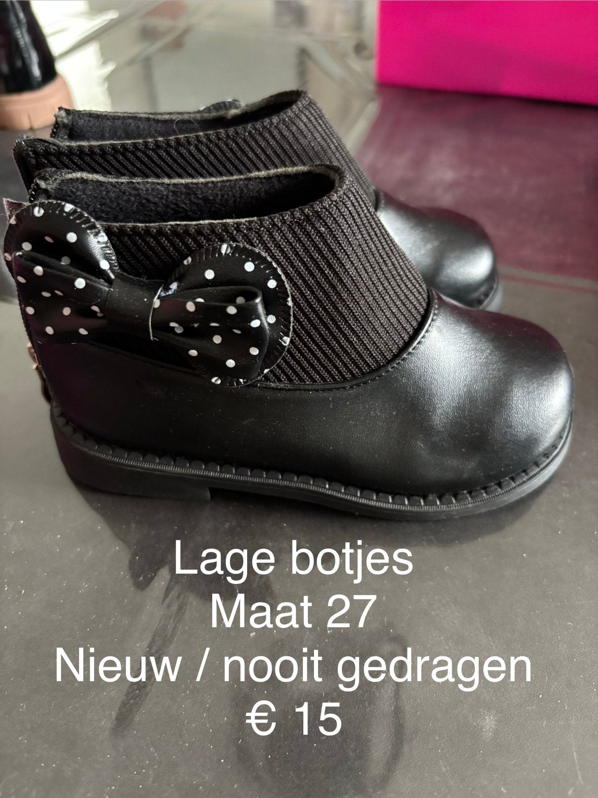 Meisjesschoenen maat 25-28, Kinderen en Baby's, Kinderkleding | Schoenen en Sokken, Ophalen, Zo goed als nieuw, Schoenen