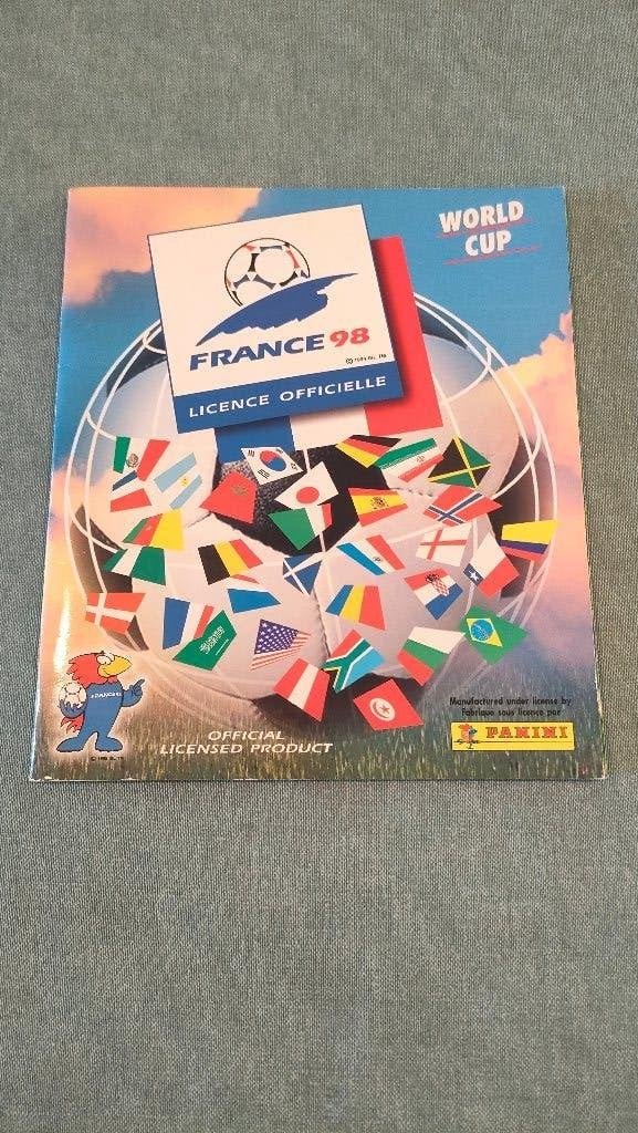 Panini World Cup France '98 Stickeralbum – Bijna Compleet, Enlèvement, Comme neuf, Plusieurs autocollants