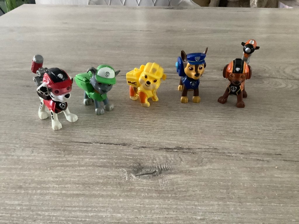 Paw Patrol verschillende characters reeks 1 (5-7 cm), Enlèvement ou Envoi, Utilisé