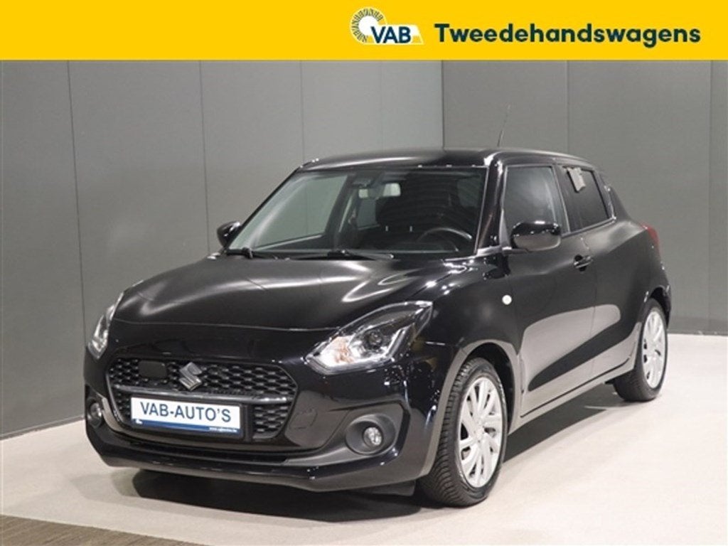 Suzuki Swift   1.2 GL+ MHEV CVT, Auto's, Automaat, Zwart, Bluetooth, 115 g/km