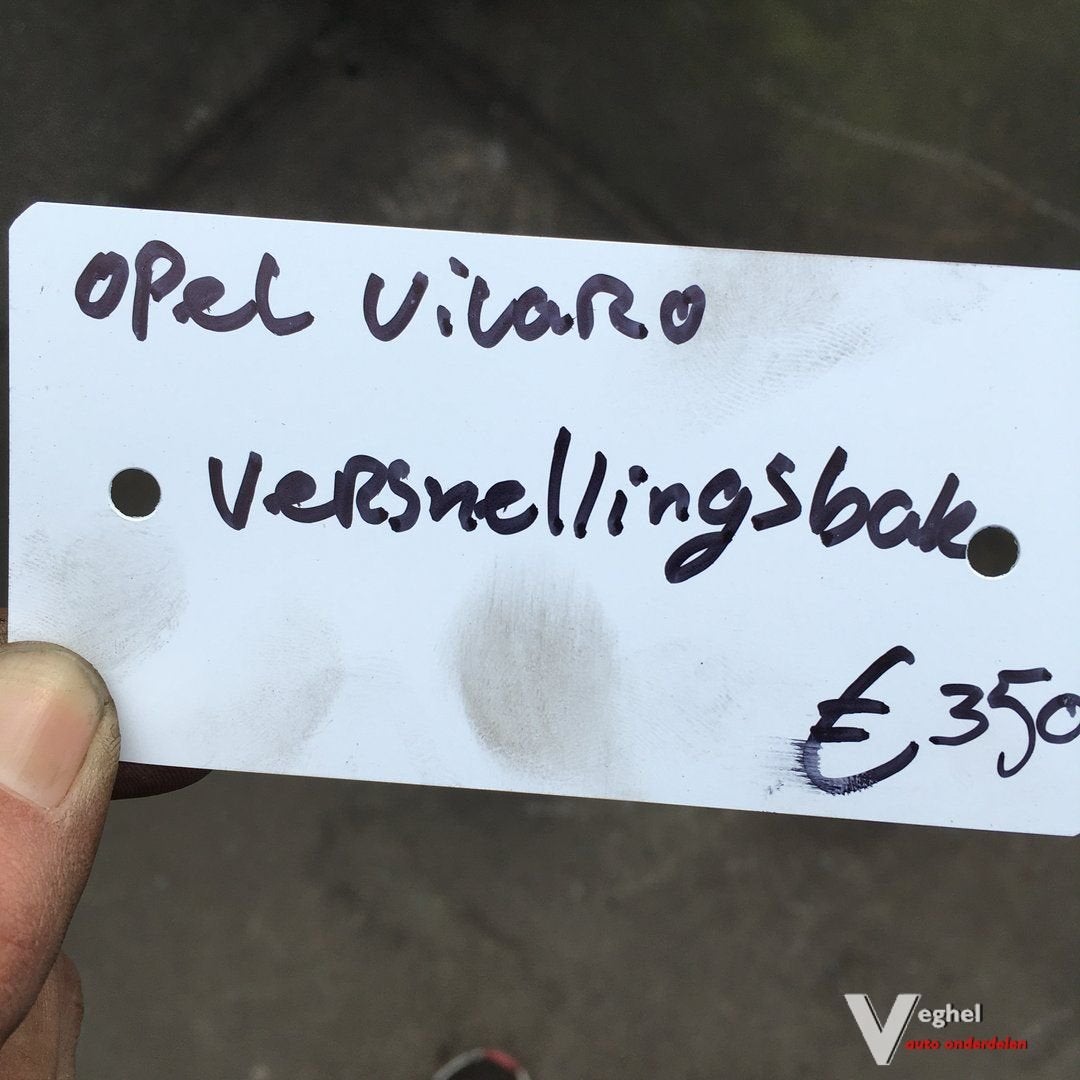 Opel Vivaro 1.9D 2008 Versnellingsbak, Ophalen, Gebruikt, -, -