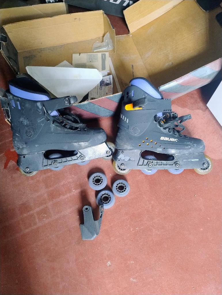 Bauer inline skates maat 11, Sport en Fitness, Ophalen, Gebruikt, Bauer, Kinderen