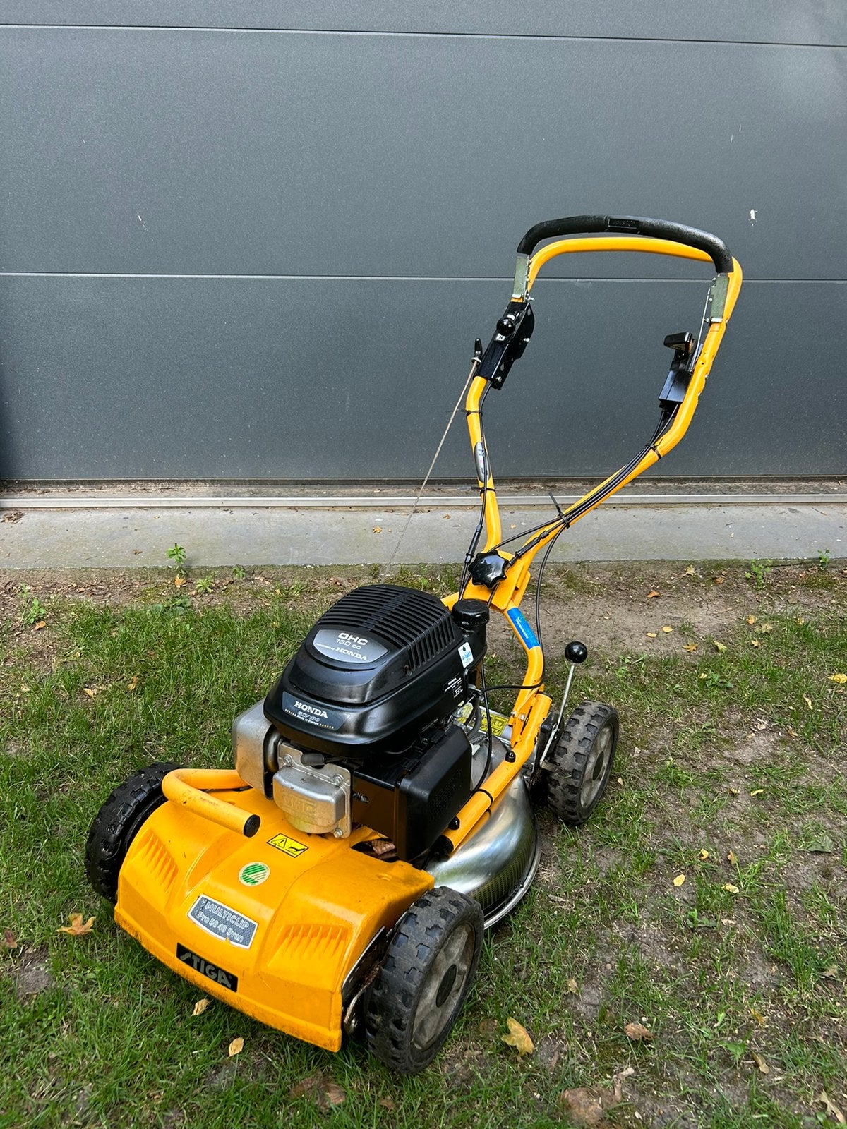 Stiga RVS Multiclip Pro 50 4S Svan mulch grasmaaier, Stiga, Comme neuf, Essence, Enlèvement