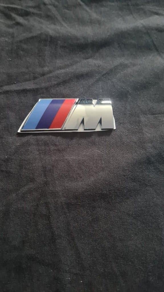BMW M Embleem Kofferbak Kleur Chroom, Auto diversen, Tuning en Styling, Ophalen of Verzenden