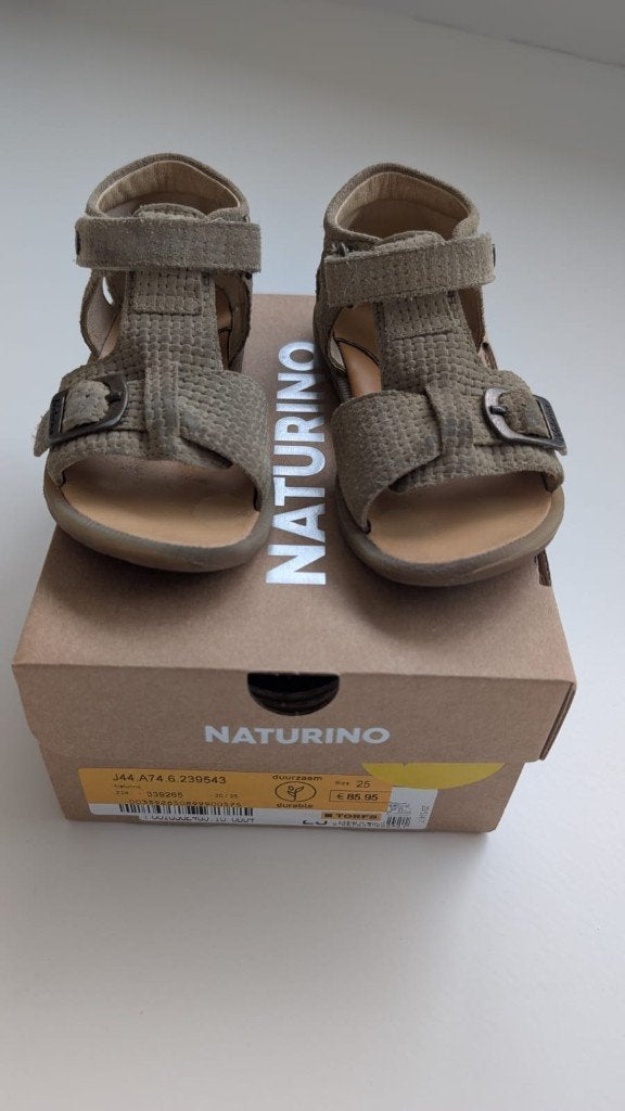 Sandales Naturino pour garçon taille 25, Garçon, Enlèvement, Utilisé, Chaussures