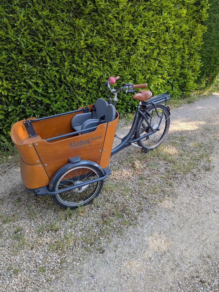 Baboe curve bakfiets., Ophalen