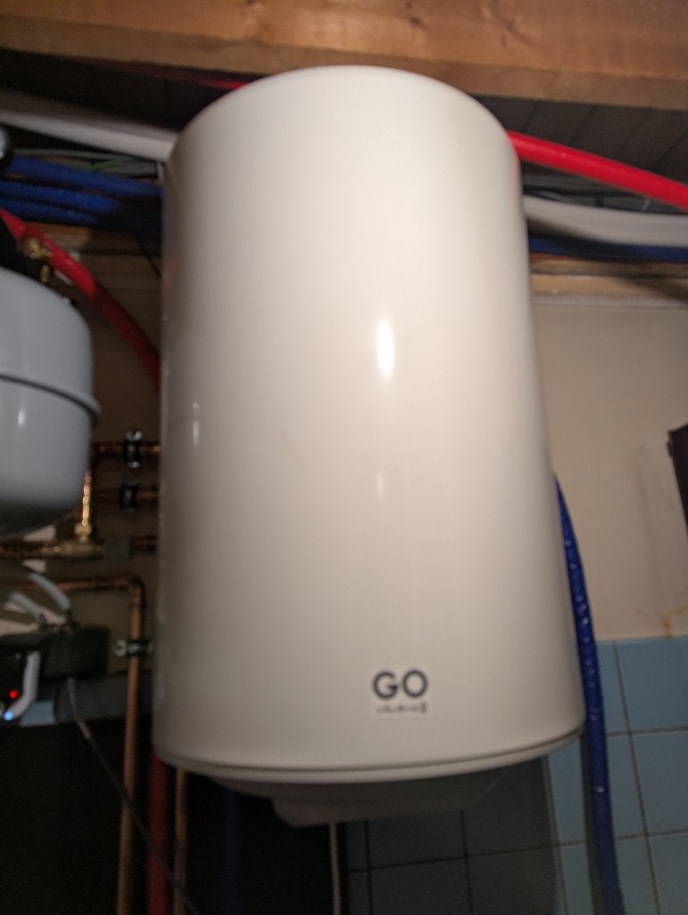 GO by Van Marcke boiler 100 liter, Doe-het-zelf en Bouw, Ophalen, 100 liter of meer, Boiler, Minder dan 3 jaar oud