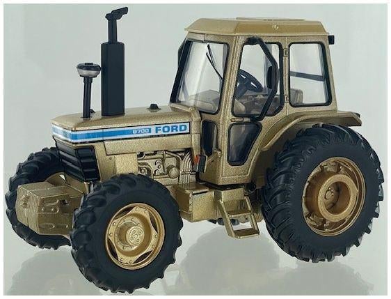 Ford 8700 4WD Gold Édition Limitée, Hobby & Loisirs créatifs, Voitures miniatures | 1:32, Envoi, Neuf, Tracteur et Agriculture
