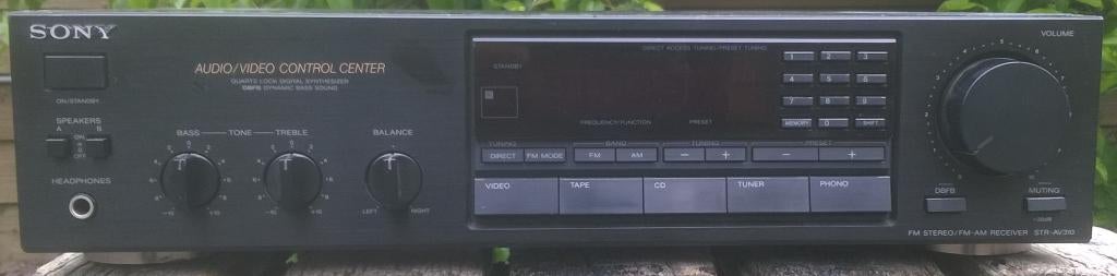 Sony STR-AV310 Receiver 2x50 Watt, Enlèvement ou Envoi, Tuner ou Radio, Utilisé, Composants en vrac