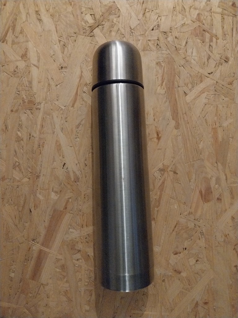 Inox thermosfles 0.5Lof 1L, Ophalen of Verzenden
