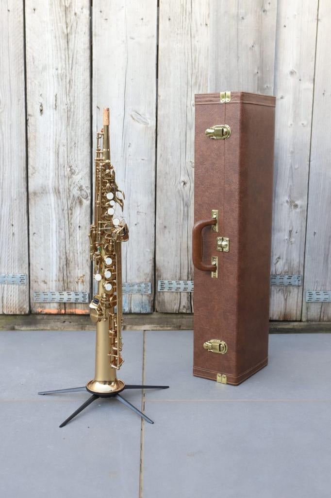 Sopraan saxofoon Dixon WWX-555, Enlèvement ou Envoi, Comme neuf, Soprano, Avec valise