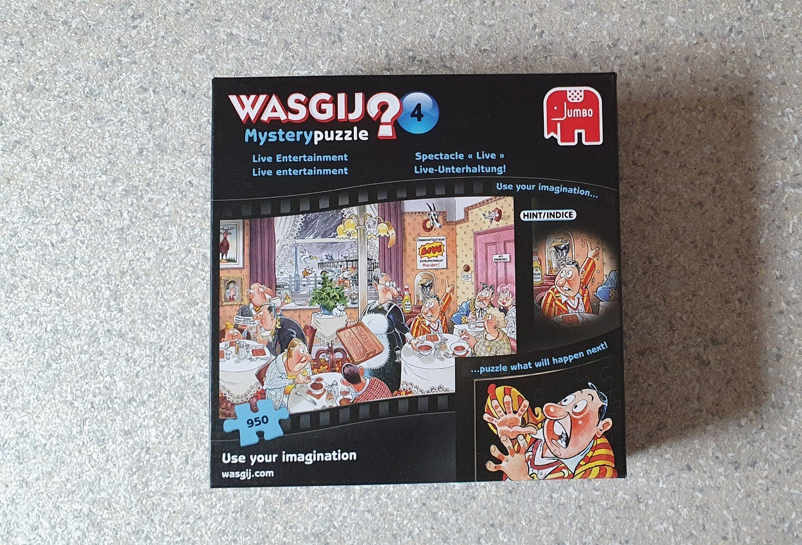 Wasgij MYSTERY 4  puzzel 950 stuks : Live Entertainment, Enlèvement