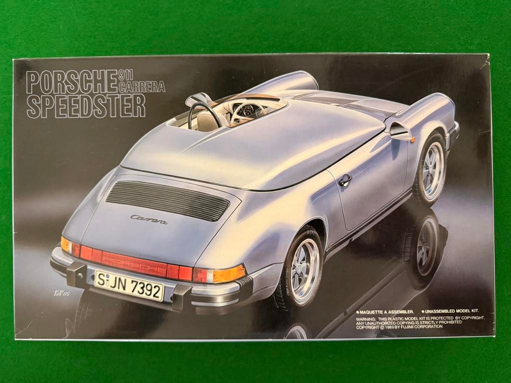 Porsche 911 Carrera Speedster Fujimi 1/24, Enlèvement, Comme neuf, Voiture, Fujimi