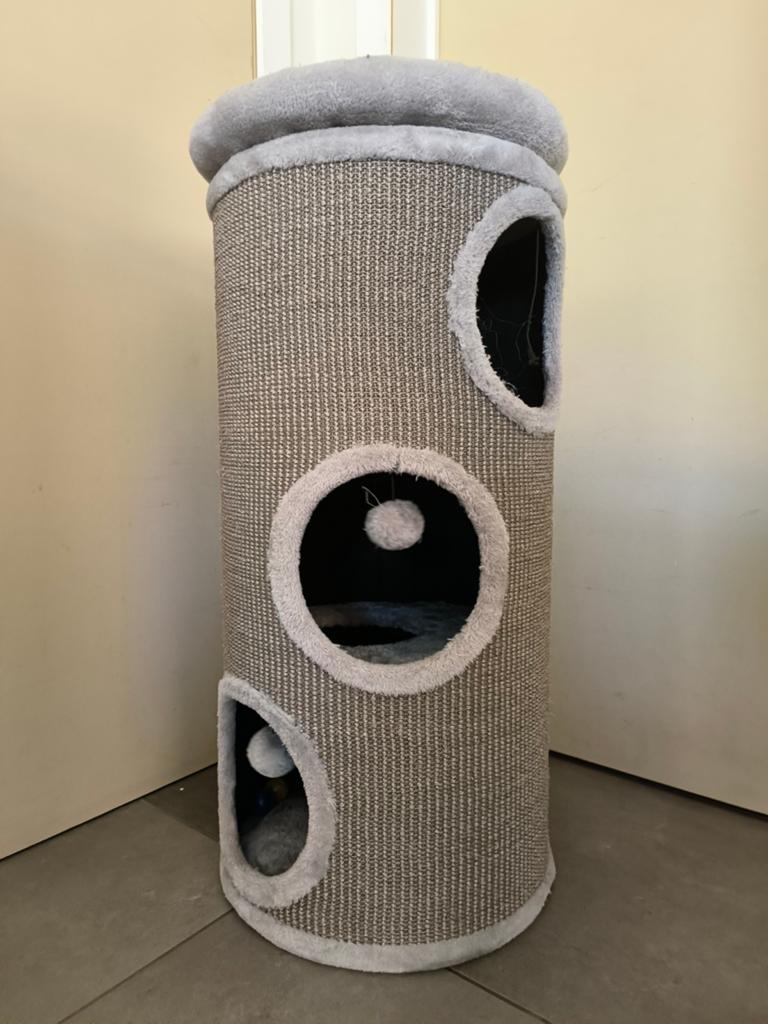 Grote krabton krabpaal met 4 nestjes, Dieren en Toebehoren, Ophalen, Krabpaal