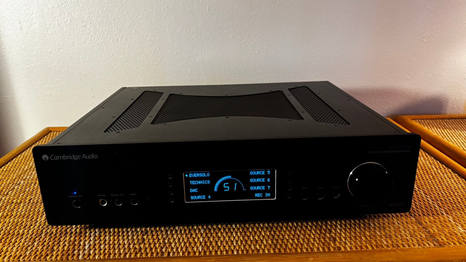 Cambridge Audio 851a, TV, Hi-fi & Vidéo, Amplificateurs & Ampli-syntoniseurs, Autres marques, Enlèvement ou Envoi, Comme neuf