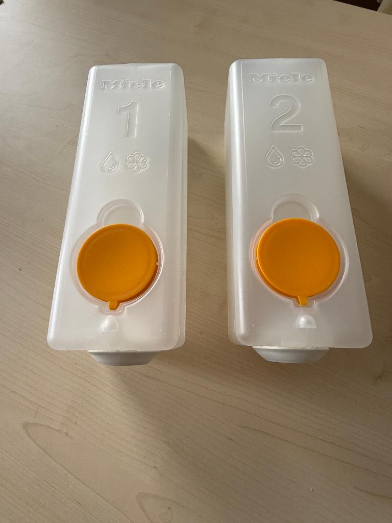 Miele navulreservoirs TwinDos1 en TwinDos2 (2 stuks), Elektronische apparatuur, Wasmachines, Nieuw, Ophalen