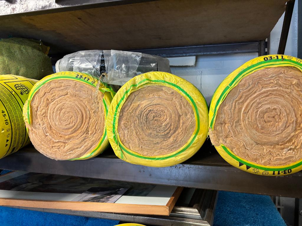 Isover Isoconfort/Rollisol op rol - 120 en 60mm, Doe-het-zelf en Bouw, Ophalen, Nieuw, Glaswol, 8 tot 12 cm