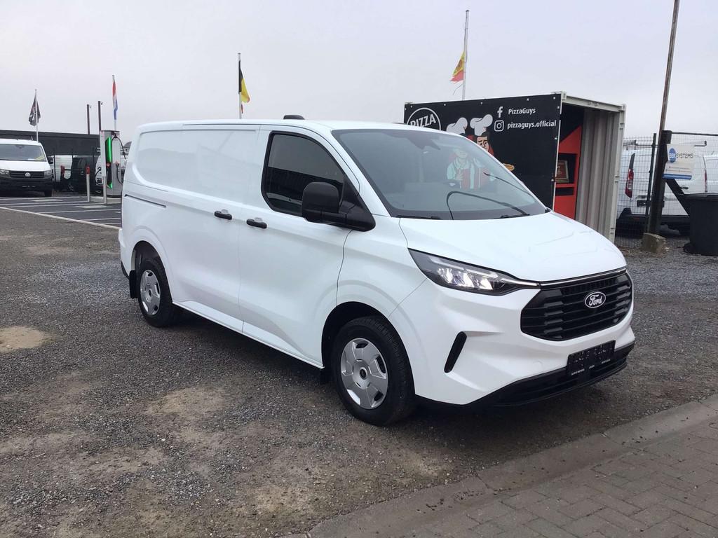 Ford Transit Custom trend 136pk 2024 39000km full/option 259, Auto's, 100 kW, Stof, Gebruikt, 4 cilinders