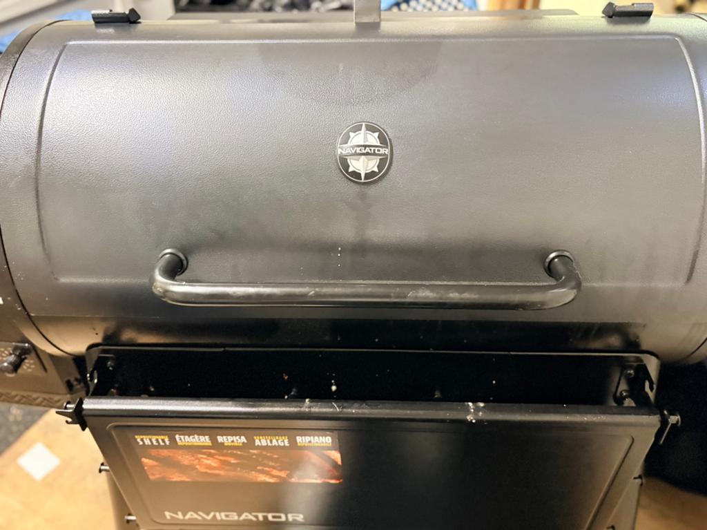 Pitboss navigator 850 pellet bbq, Tuin en Terras, Houtskoolbarbecues, Ophalen, Zo goed als nieuw