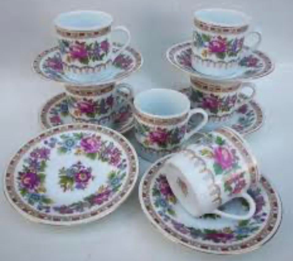 6 Chinees Jingdezhen mokka/espessokopjes, Antiek en Kunst, Antiek | Keramiek en Aardewerk, Ophalen