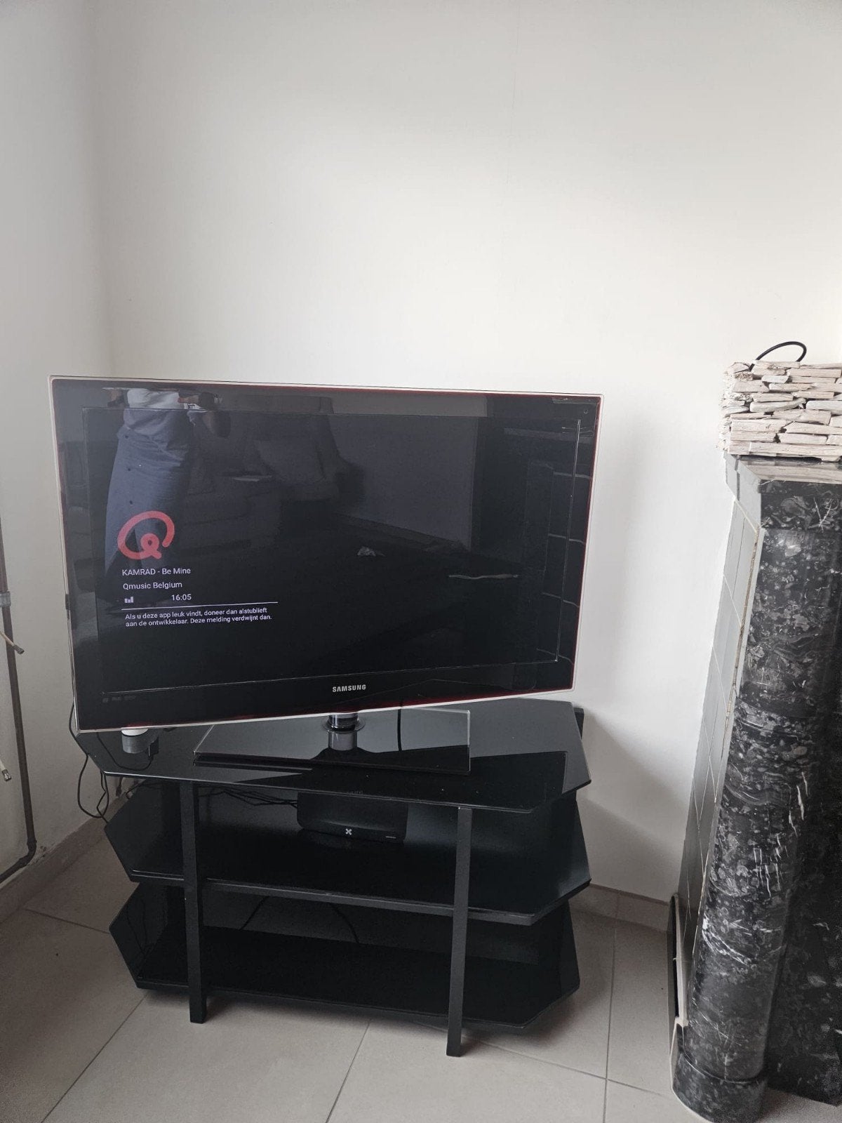 TV Sony, zwart, met afstandsbediening, Ophalen