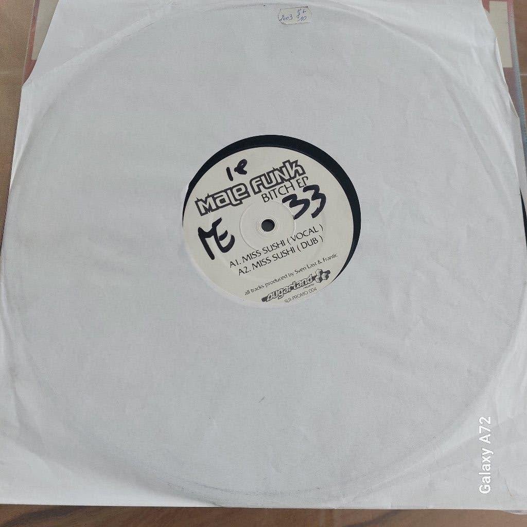 male funk bitch ep 12 inch maxi, CD & DVD, Vinyles | Dance & House, 12 pouces, House, Enlèvement ou Envoi, Utilisé