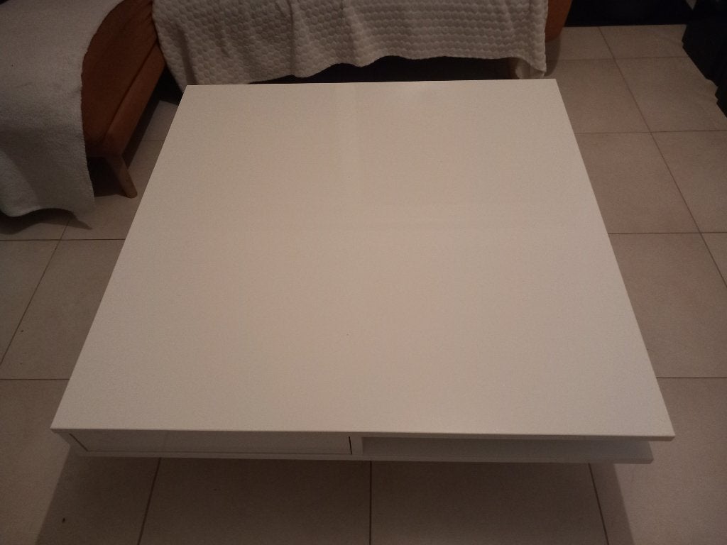 Table d'appoint pour meubles IKEA blanche brillante, Maison & Meubles, Enlèvement, Blanc, Scandinave