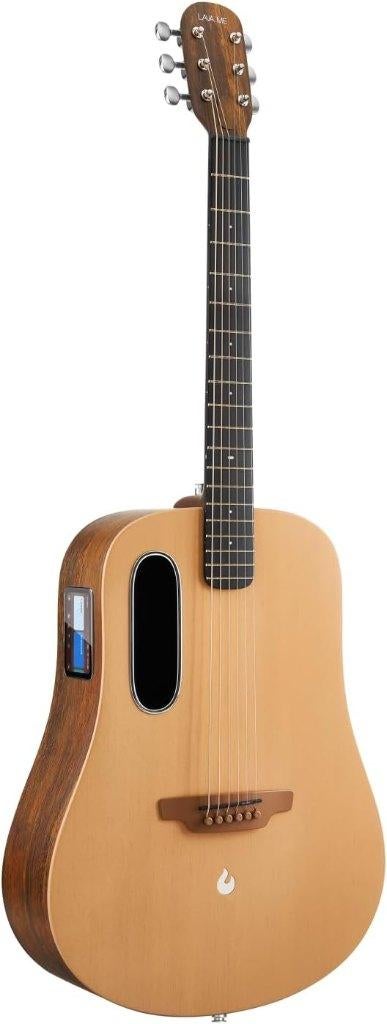 Lava Me 4 Spruce 41 - Aangesloten akoestische gitaar, Ophalen, Zo goed als nieuw, Western- of Steelstringgitaar, Met koffer