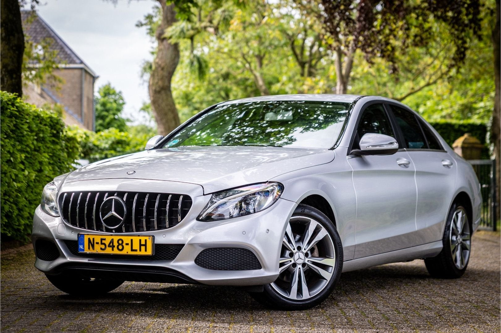 Mercedes-Benz C 180 CDI Ambition 18" Navi sièges chauffants, Autos, Argent ou Gris, Achat, Entreprise, Noir