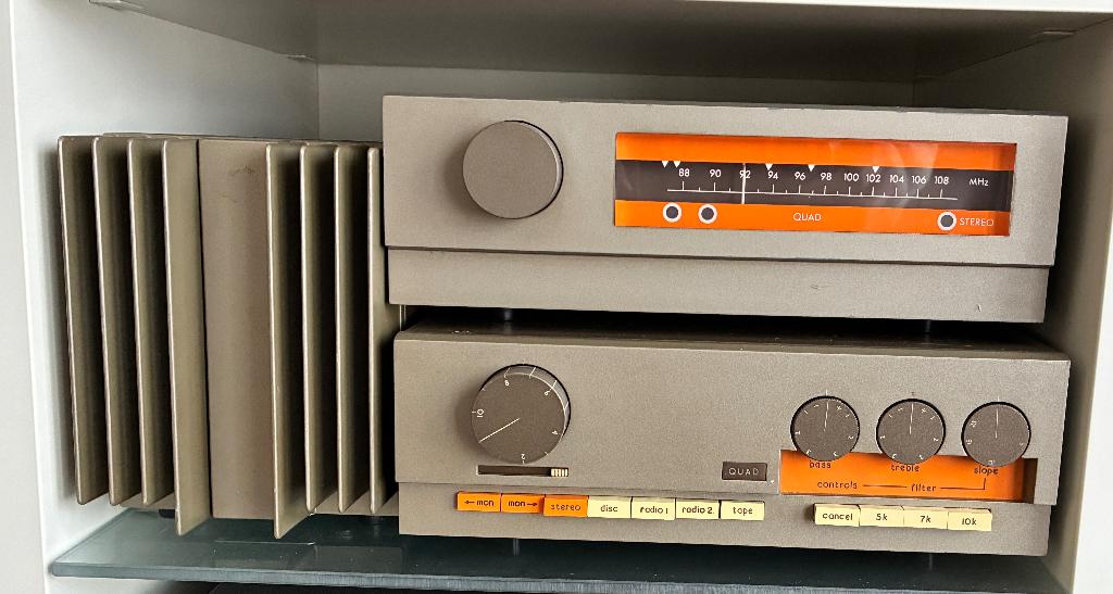 Quad Preamp 33 , Ampli 303 et radio Tuner FM3, Autres marques, Micro chaîne, Tuner ou Radio, Comme neuf