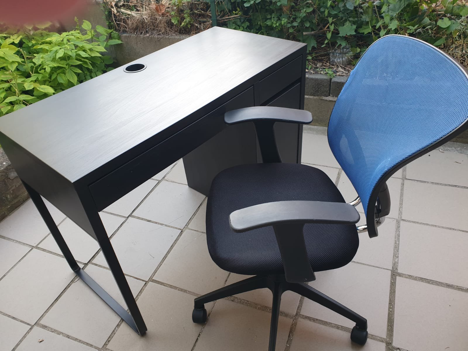 Bureau complet, 105 cm, Bureau d'ordinateur, 50 cm, Enlèvement