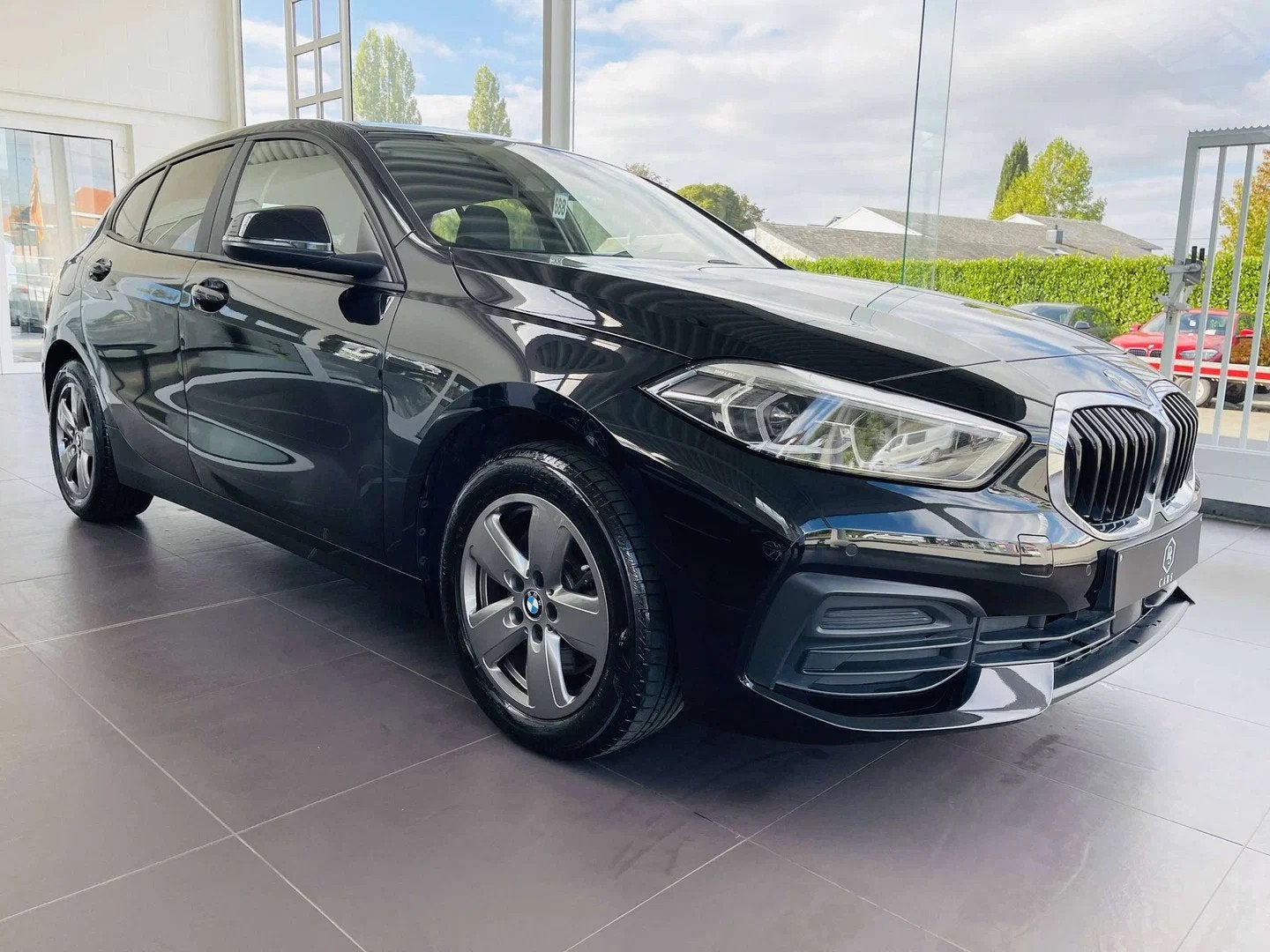 BMW 1 Serie 118 i * GARANTIE + LED + GPS PRO *, Autos : Divers, Boîte manuelle, Berline, 1499 cm³, Noir